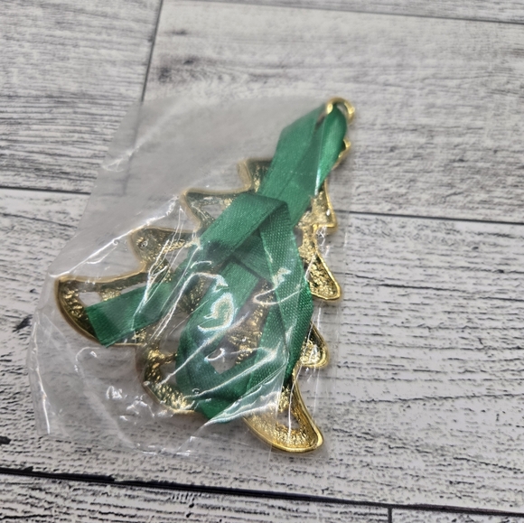 Gold Celtic Claddagh Christmas Tree Ornament Irish - Picture 2 of 9